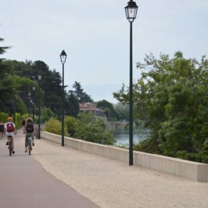 Balade à vélo sur la Viarhona